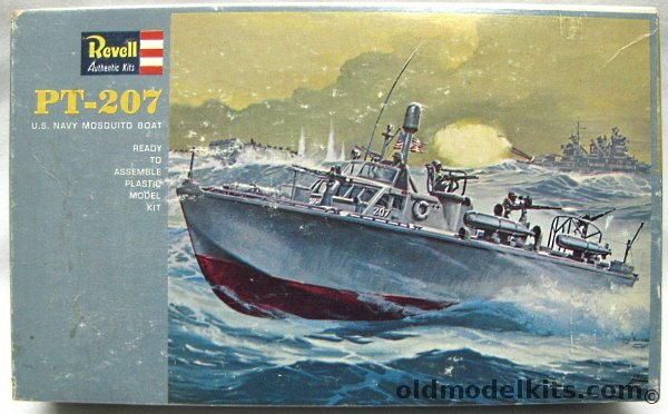 Revell 1/106 PT-207 US Navy Mosquito Boat, H306-100 plastic model kit